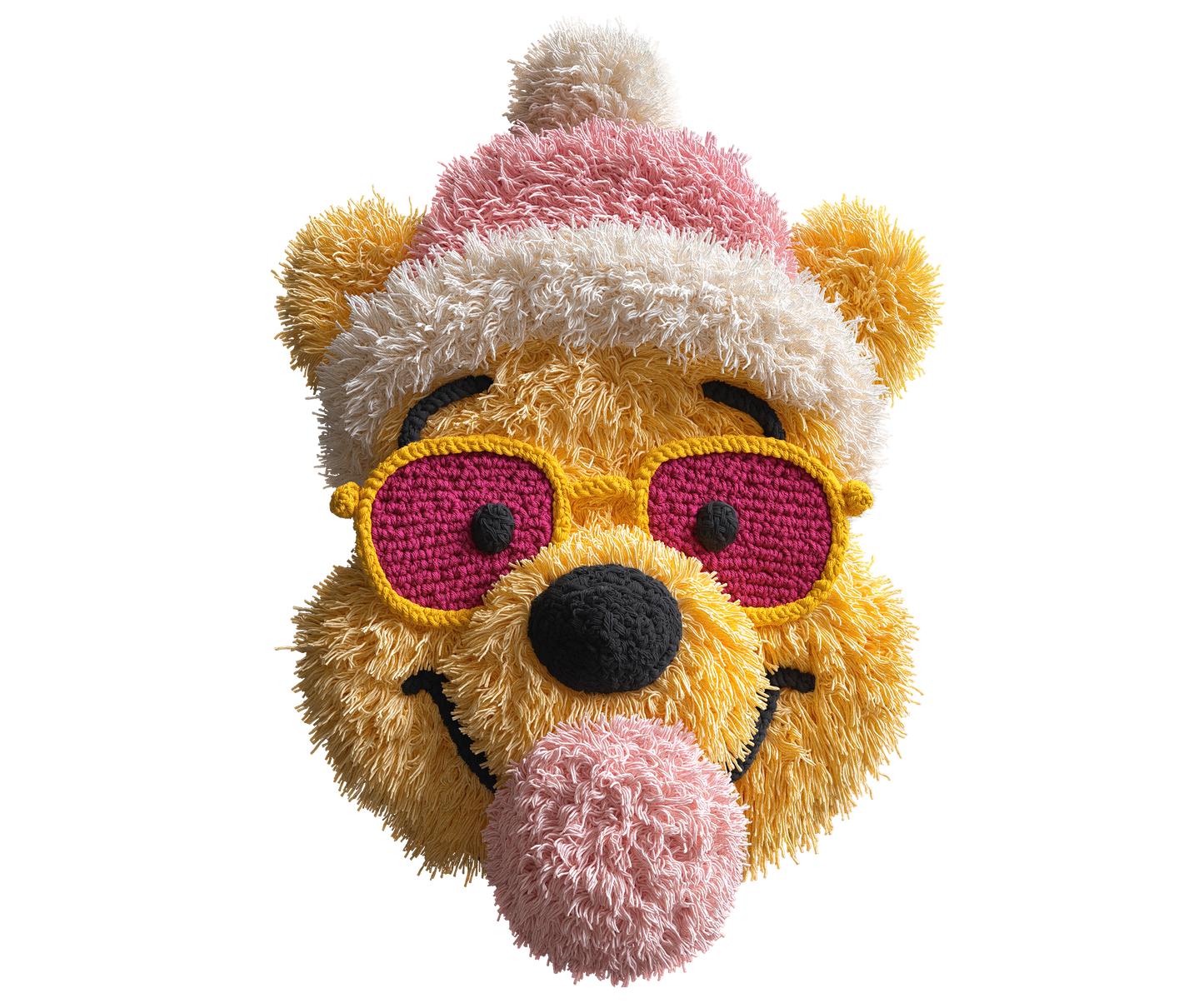 Transfer DTF Estilo Crochet – Diseño Texturizado y Detallado para Prendas