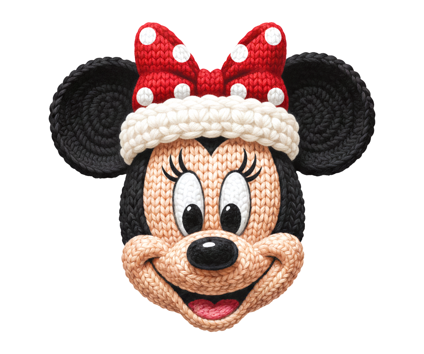 Transfer DTF Estilo Crochet – Diseño Texturizado y Detallado para Prendas