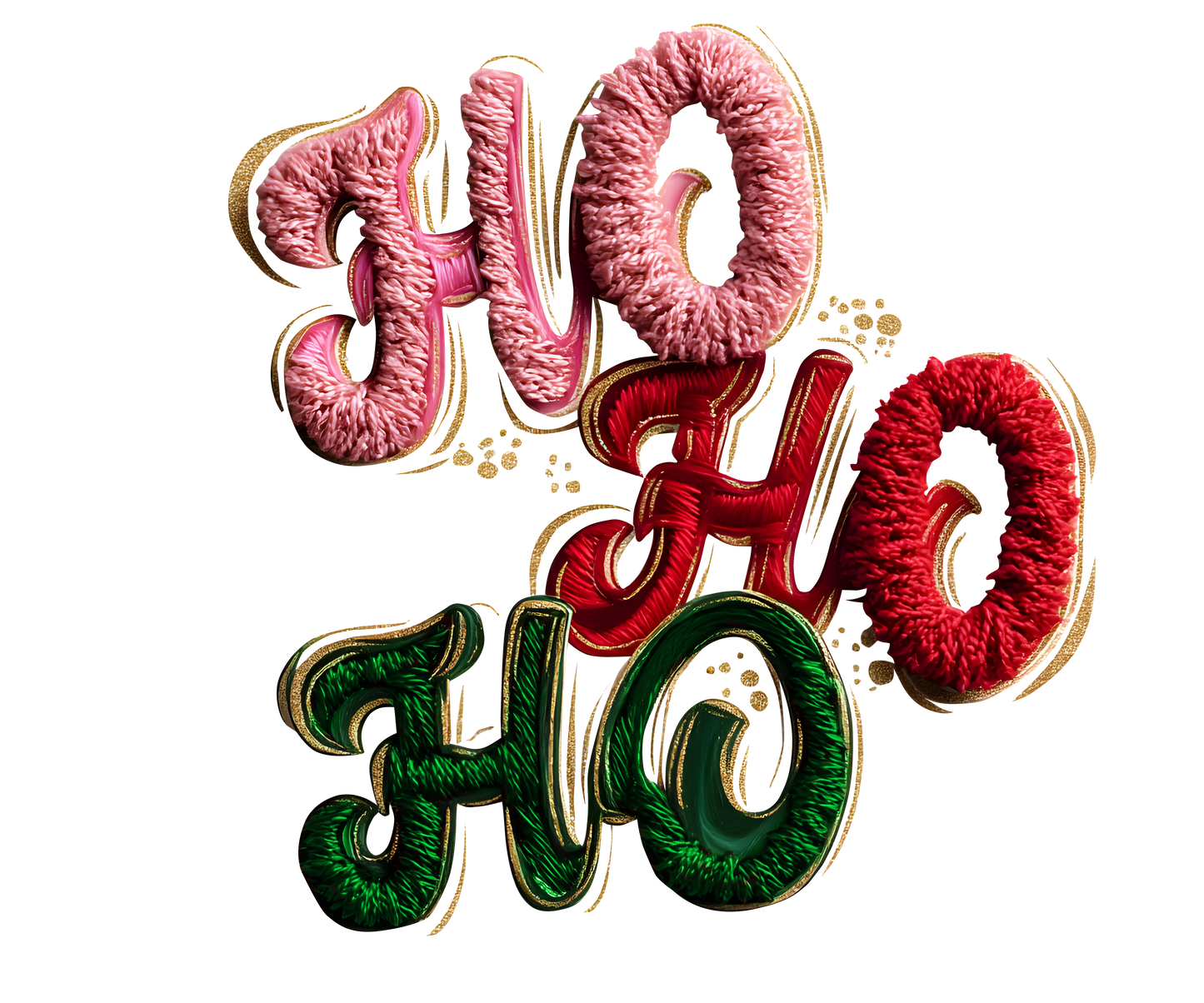 Transfer DTF Estilo Crochet – Diseño Texturizado y Detallado para Prendas