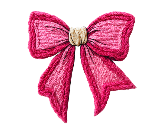 Transfer DTF Estilo Crochet – Diseño Texturizado y Detallado para Prendas