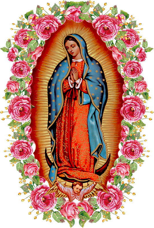 ✨ Transfers DTF Virgen de Guadalupe – Fe y Estilo en Cada Prenda