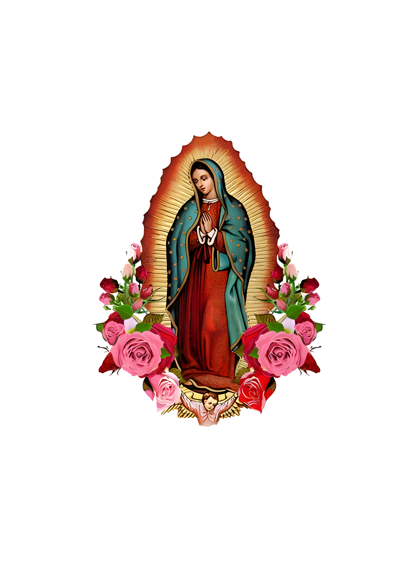 ✨ Transfers DTF Virgen de Guadalupe – Fe y Estilo en Cada Prenda