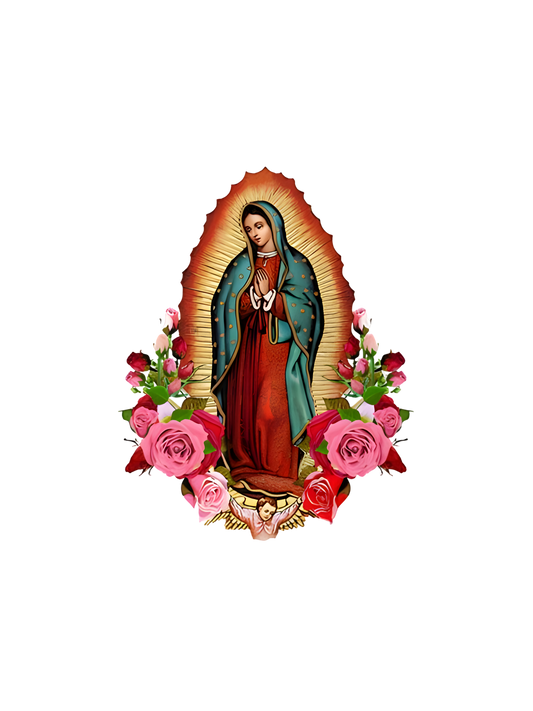 ✨ Transfers DTF Virgen de Guadalupe – Fe y Estilo en Cada Prenda