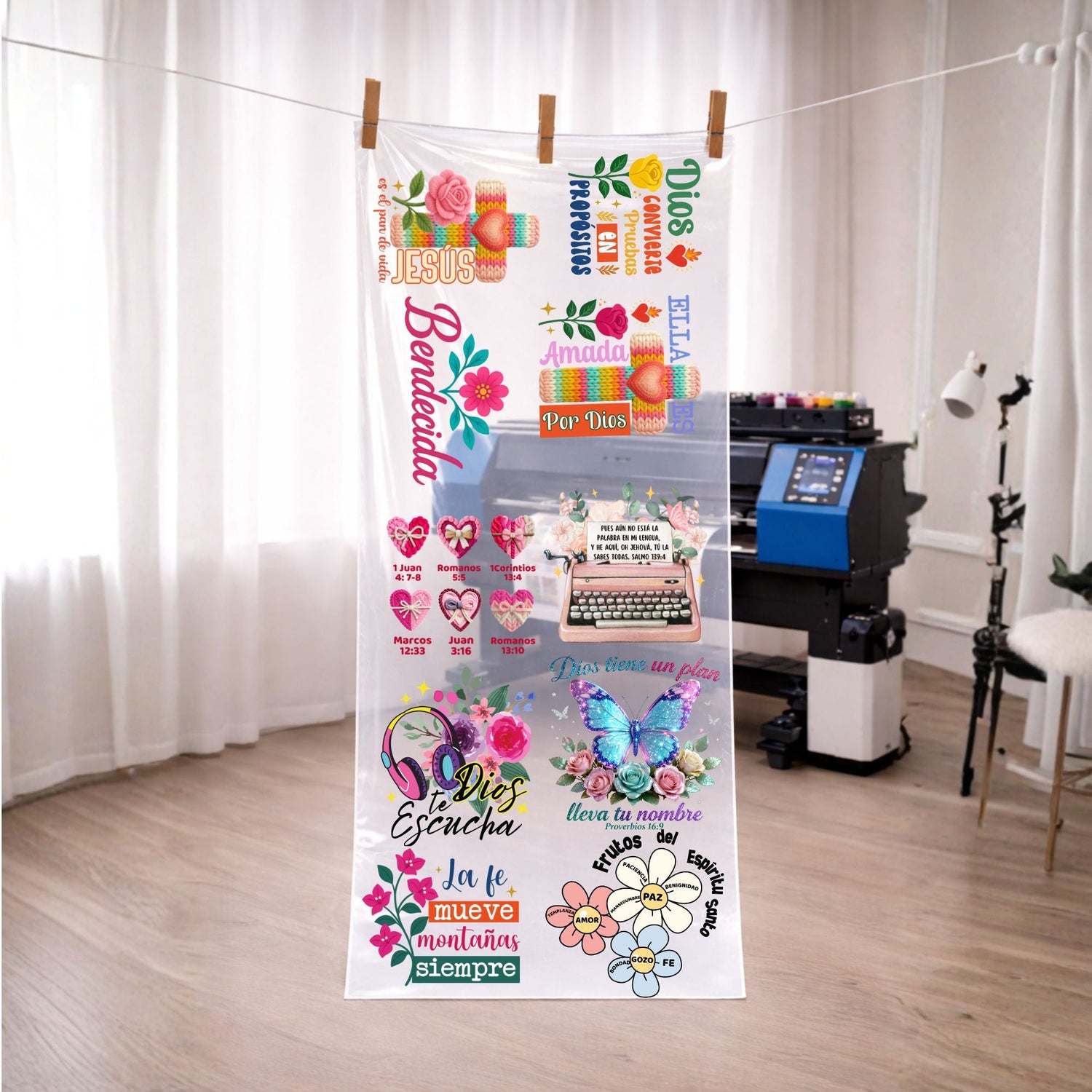 Colección DTF Mensajes Cristianos