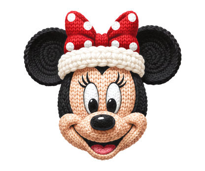 Transfer DTF Estilo Crochet – Diseño Texturizado y Detallado para Prendas