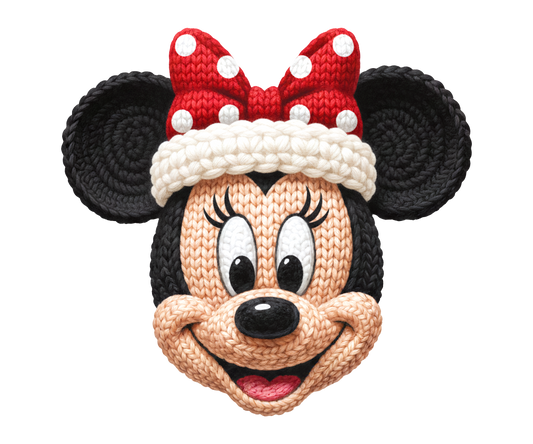 Transfer DTF Estilo Crochet – Diseño Texturizado y Detallado para Prendas