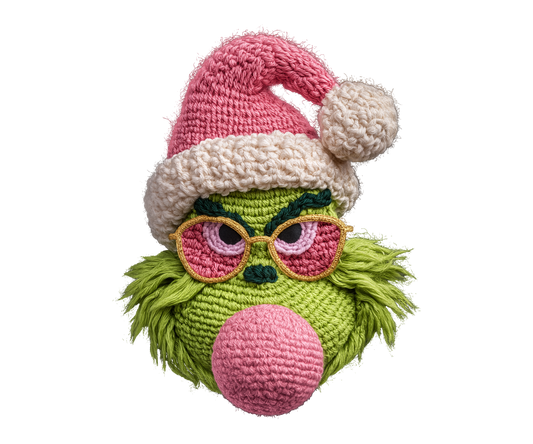 Transfer DTF Estilo Crochet – Diseño Texturizado y Detallado para Prendas