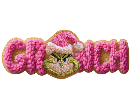 Transfer DTF Estilo Crochet – Diseño Texturizado y Detallado para Prendas