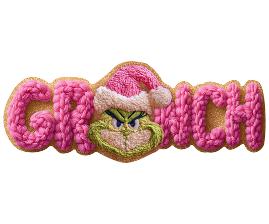 Transfer DTF Estilo Crochet – Diseño Texturizado y Detallado para Prendas