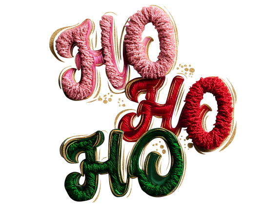 Transfer DTF Estilo Crochet – Diseño Texturizado y Detallado para Prendas