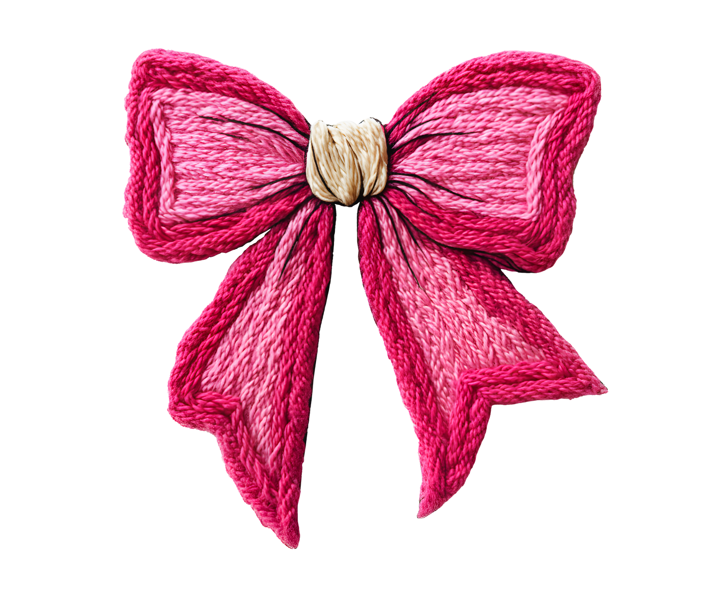 Transfer DTF Estilo Crochet – Diseño Texturizado y Detallado para Prendas