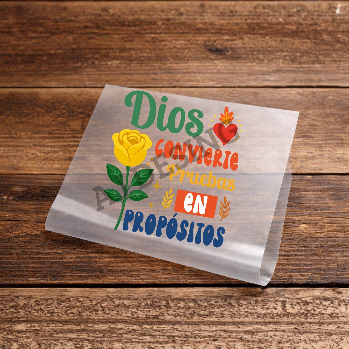 DTF LISTO PARA ESTAMPAR EN CUALQUIER PRENDA