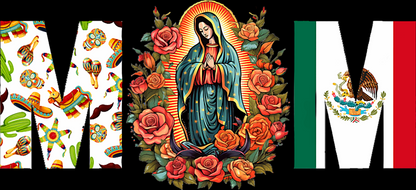 ✨ Transfers DTF Virgen de Guadalupe – Fe y Estilo en Cada Prenda