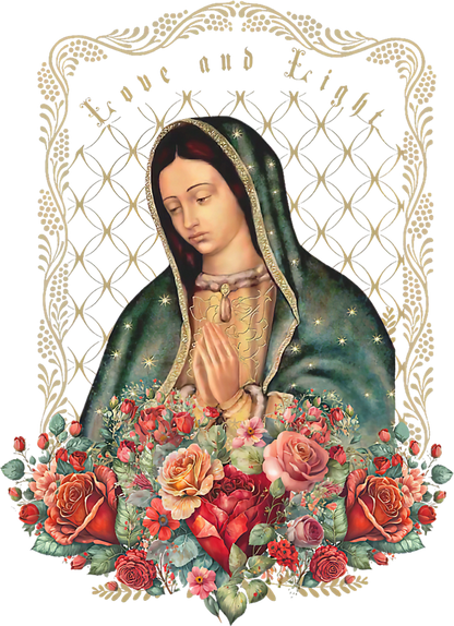 ✨ Transfers DTF Virgen de Guadalupe – Fe y Estilo en Cada Prenda