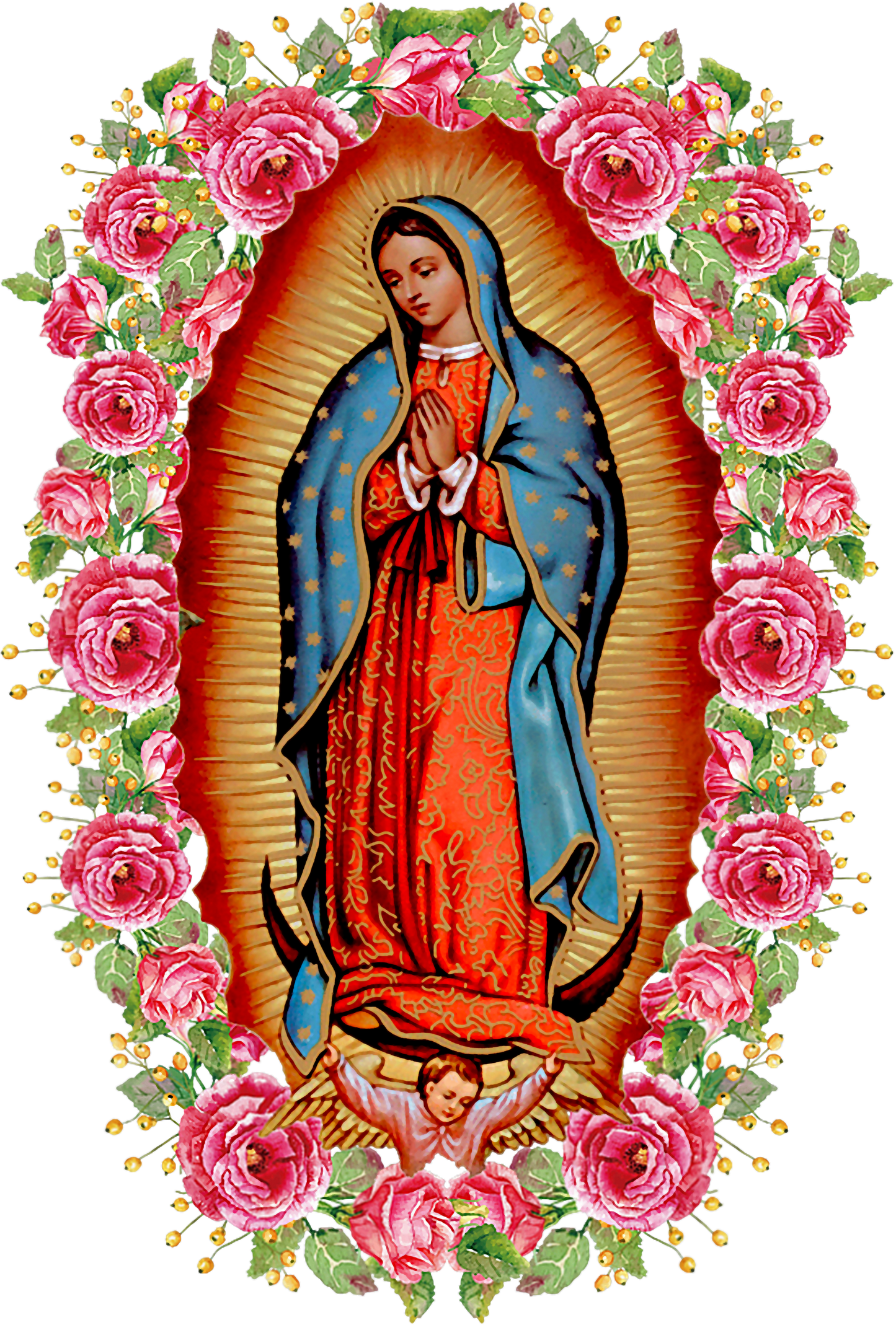 ✨ Transfers DTF Virgen de Guadalupe – Fe y Estilo en Cada Prenda