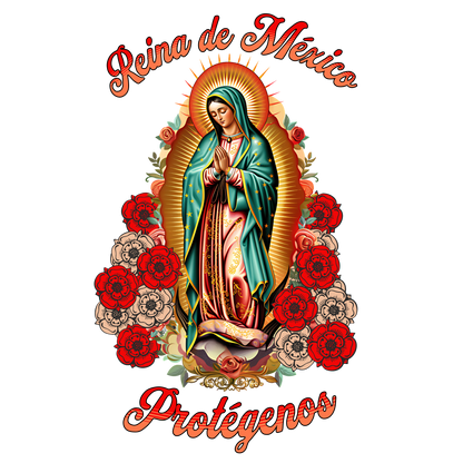 ✨ Transfers DTF Virgen de Guadalupe – Fe y Estilo en Cada Prenda