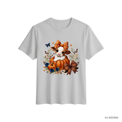 Vaquitas Estilo Bordado – Transfers DTF Listos para Estampar