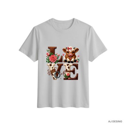 Vaquitas Estilo Bordado – Transfers DTF Listos para Estampar