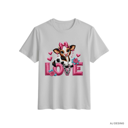 Vaquitas Estilo Bordado – Transfers DTF Listos para Estampar